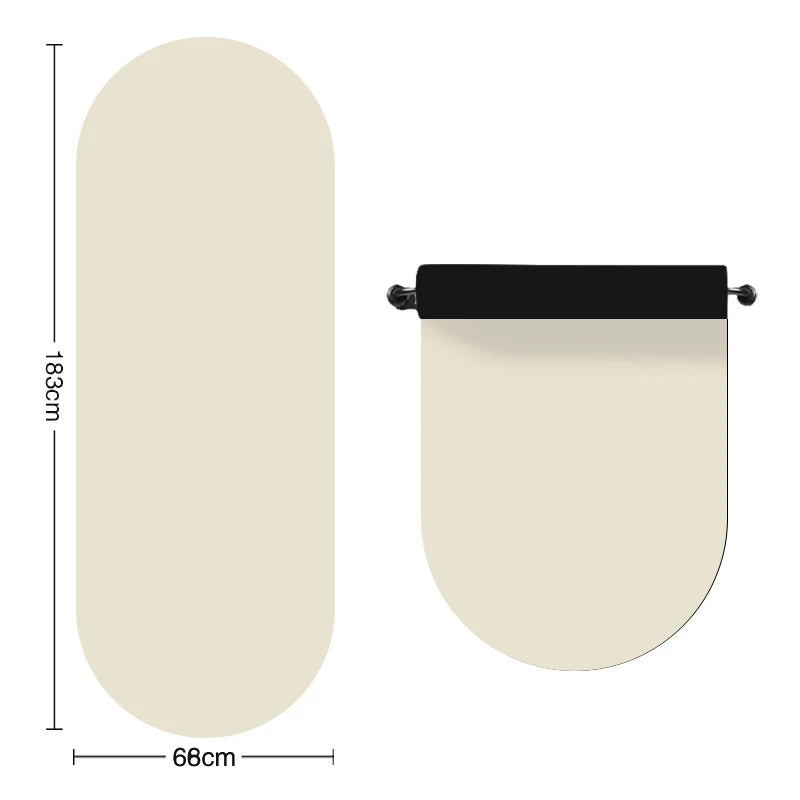 Miska Extra-Large Round Yoga Mat