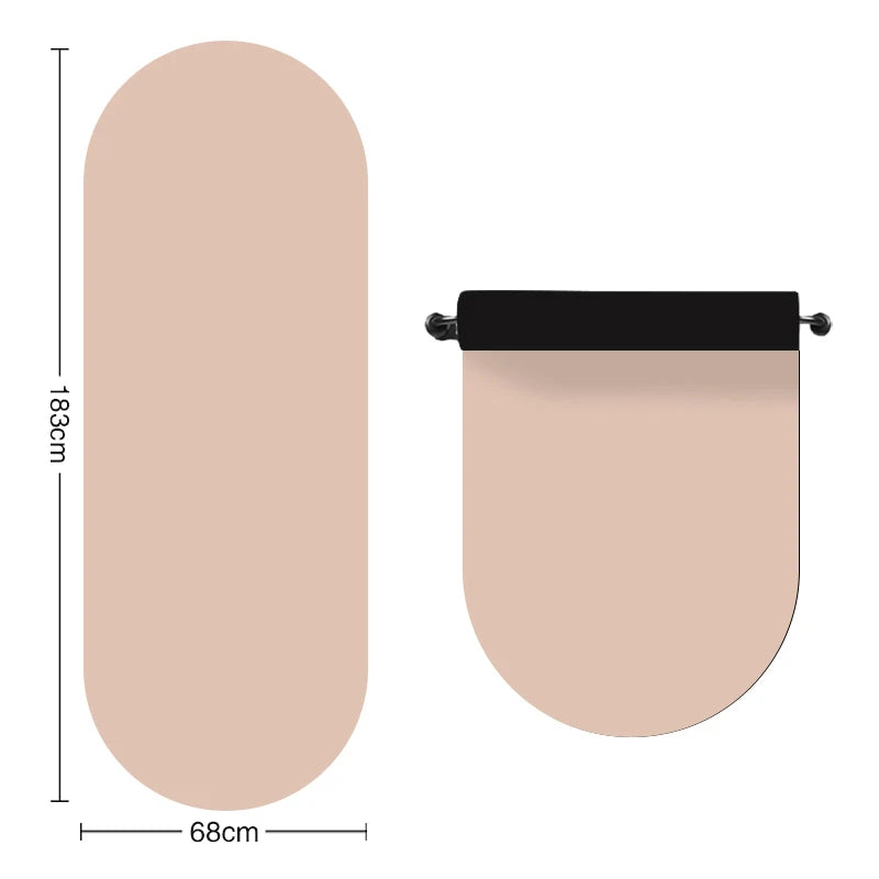 Miska Extra-Large Round Yoga Mat