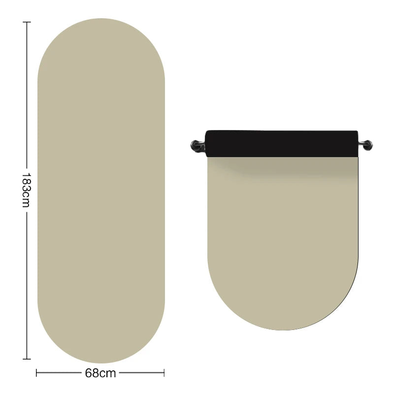 Miska Extra-Large Round Yoga Mat