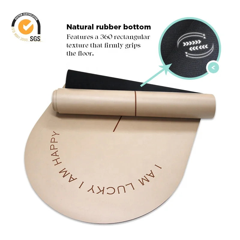 Miska Extra-Large Round Yoga Mat