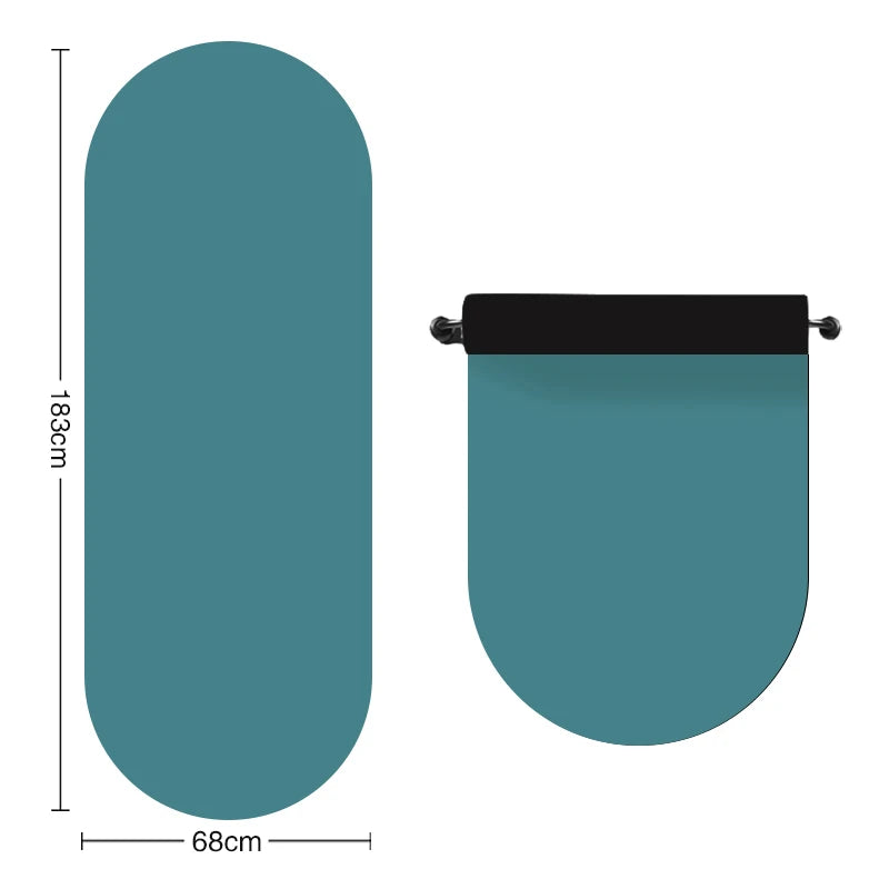 Miska Extra-Large Round Yoga Mat