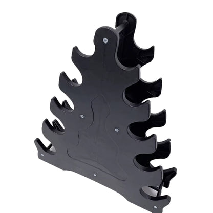 5 Tiers Weight Rack Weights Dumbbell Bracket Storage Rack Gym Dumbbell Stand R66E