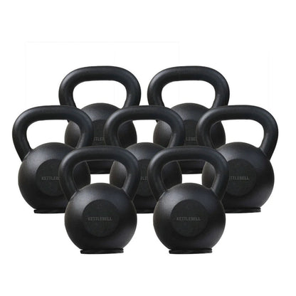 4KG- 36KG Cast Iron Kettlebell Powder Coating Cross Weight Lifting Dumbbell Gym