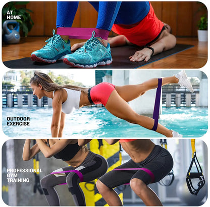 Premium Resistance Bands – Portable for Yoga, Pilates & Strength Training