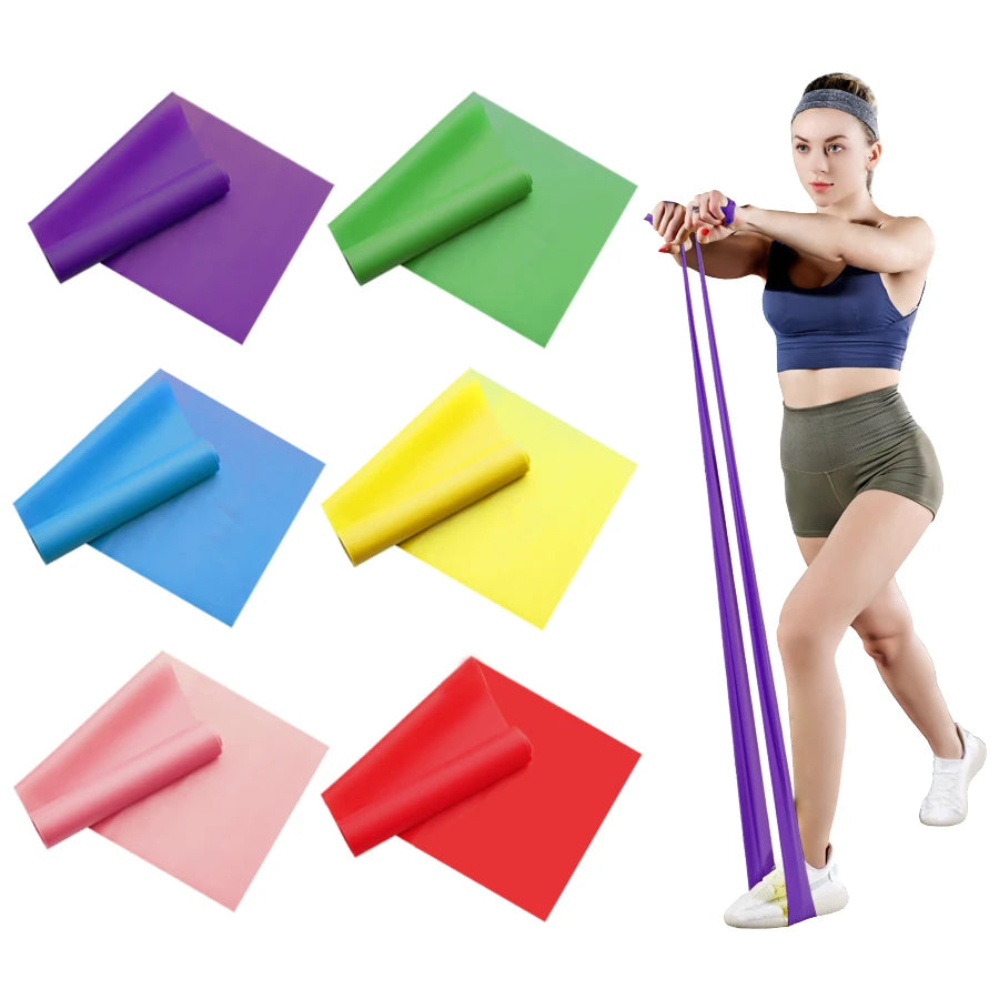 Pilates Stretch Bands – Elastic Resistance Bands for Strength, Stretching & CrossFit Training