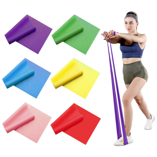 Pilates Stretch Bands – Elastic Resistance Bands for Strength, Stretching & CrossFit Training