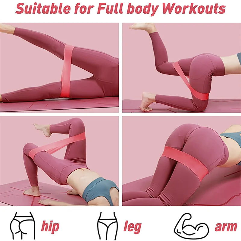Premium Resistance Bands – Portable for Yoga, Pilates & Strength Training