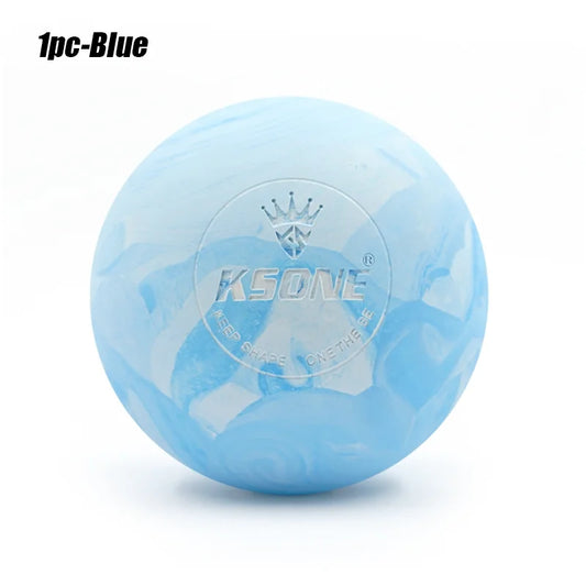 One Piece Yoga Massage Ball Fascia Ball Solid Rubber Ball Mixed Color Muscle Relaxation Ball for Muscle Recovery