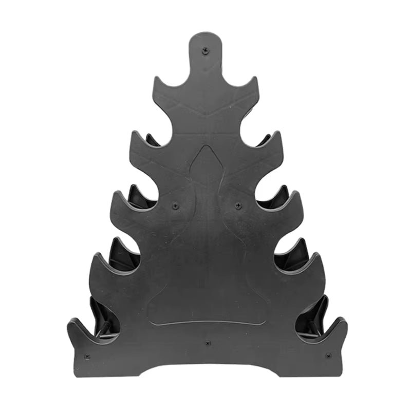 5 Tiers Weight Rack Weights Dumbbell Bracket Storage Rack Gym Dumbbell Stand R66E